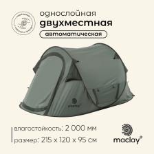 Палатка туристическая maclay KAMCHATKA Сool 2, трекинговая, 2-местная