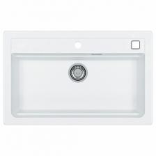 Мойка кухонная Alveus Granital Atrox 40 Arctic-G11 790х500х195 с сифоном, белая