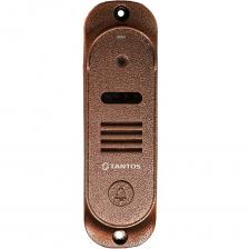 Tantos Stich HD медь – классическая 4-х проводная вызывная панель видеодомофона современного видеоформата AHD 1080p. Выполнена в вандалоустойчивом металлическом корпусе.В комплект поставки входят кронштейн для установки под углом (очень удобно при установке рядом с дверью).Камера с разрешением 1080p обеспечивает высокое качество картинки. Вызывная панель Stich также имеет встроенную ИК подсветку и механический ИК фильтр, что обеспечивает правильную цветопередачу.Панель предназначена для накладного монтажа.