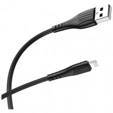 Кабель USB - Lightning BOROFONE BX37, 2,4A 1м (Черный)