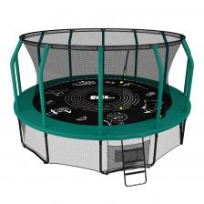 Батут UNIX line 16 ft (4.88 м) SUPREME GAME (green)