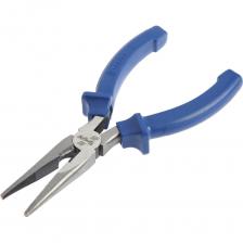 Длинногубцы марки ТУНДРА применяются для сгибания и разгибания пластин, проволоки, прутков, но в отличие от классических плоскогубцев имеют тонкие и длинные кончики, для выполнения более точной работы и захвата мелких деталей. Преимущества длинногубцев ТУНДРА: Работа с мелкими деталями Шлифованная поверхность Качественная сталь CrV