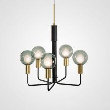 Подвесная люстра светодиодная Pearl L5 Grey ImperiumLoft Pearl01 (101899-26) в форме шара