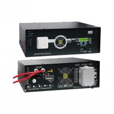 Инвертор (ИБП) используется для обеспечения резервного и бесперебойного электроснабжения. Функции инвертора: Отображение напряжений, токов, режимов работы и всех параметров на ЖК-экране Регулируемая четырёх-ступенчатая система заряда любых аккумуляторов, с термо-компенсацией Наличие байпаса (автоматическая трансляция 220 В) Дополнительные функции HYBRID: 1. Может осуществлять подкачку в сеть: синхронизироваться с сетью 220В (или с электрогенератором) и, при необходимости, не переключаться на генерацию 220В от АКБ, а добавлять энергию от АКБ к энергии от сети. 2. Может добавлять энергию от альтернативных источников энергии в домашнюю сеть. 3. Возможность продавать вырабатываемую энергию от альтернативных источников, в промышленную сеть.