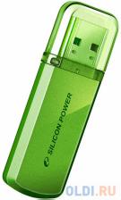 Внешний накопитель 32GB USB Drive <USB 2.0 Silicon Power Helios 101 Green (SP032GBUF2101V1N)