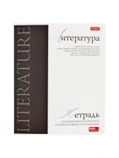 Предметная тетрадь по литературе Hatber «Буквица», 48 листов, в линейку, со справочным материалом, обложка из мелованного картона, матовая лами?...