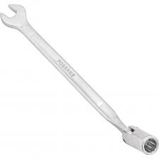 Ключ рожково-торцевой шарнирный 11 мм на пластиковом держателе от бренда Forsage — это универсальный и многофункциональный инструмент, предназначенный для работы с различными типами крепежа, включая резьбовые и торцевые соединения.Основные характеристики:Компоненты: Состоит из рожкового ключа на 11 мм и 12-гранной торцевой головки, что делает его подходящим для широкого спектра задач.Поворотная головка: Поворот торцевой головки параллельно телу ключа позволяет быстро и эффективно отворачивать и заворачивать крепежные элементы, минимизируя усилия.Преимущества:Рожковый профиль: Позволяет работать с крепежом в условиях ограниченного доступа, когда к нему можно подойти только с одной стороны.Шарнирное соединение: Обеспечивает возможность изменения угла наклона торцевой части, что существенно упрощает работу в труднодоступных местах.Материал: Изготовлен из хромованадиевой стали, что гарантирует прочность и надежность инструмента.Устойчивость к коррозии: Блестящая полированная хромированная поверхность легко чистится и устойчива к коррозии, что продлевает срок службы инструмента.Применение:Ключ подходит для использования в различных сферах, включая:Ремонт автомобилей и мототехники: Идеален для выполнения задач, связанных с обслуживанием и ремонтом.Строительство и промышленность: Широко используется на производственных объектах и в строительных работах.Домашний обиход: Отлично подходит для выполнения мелких ремонтов и обслуживания в домашних условиях.Заключение:Ключ рожково-торцевой шарнирный 11 мм от Forsage — это надежный и функциональный инструмент, который станет незаменимым помощником как для профессионалов, так и для любителей. Его универсальность, прочная конструкция и удобство использования делают его отличным выбором для работы с крепежом в самых различных условиях.