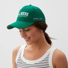 Кепка женская с вышивкой MIST Lucky, зелёная, размер 56-58