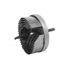 Коронка по дереву используется как насадка для дрелей в режиме сверления без удара. Подходит для создания отверстий под распределительные блоки, электророзетки и дверные замки. Пила кольцевая наборная - изготовлена из высококачественного сплава, устойчивого к коррозии.  Центрирующее сверло по дереву исключает соскальзывание насадки с детали и изготовлено из стали HCS. Пильные венцы имеют закаленные разведенные зубья с постоянным шагом.  Выдерживает многократное использование при проведении строительных и отделочных работ. Максимальная твердость рабочей части 48 HRC.