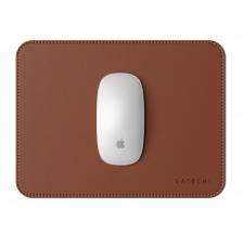 Коврик Satechi Eco Leather Mouse Pad для мыши. Эко-кожа, коричневый ST-ELMPN
