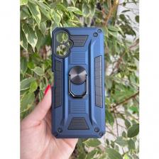 Чехол противоударный для Tecno Spark 9 Pro / Техно Спарк 9 Про military (Темно-синий)