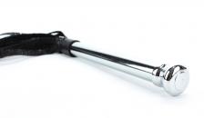 Плетка с металлической ручкой хвосты кож зам 54014ars