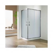 - 5 мм закаленное рифленое непрозрачное стекло;- профиль-хром;- низкий поддон акриловый на металлическом каркасе (15 см);- сифон с гидрозатвором;Размер: 120x80x200 см.