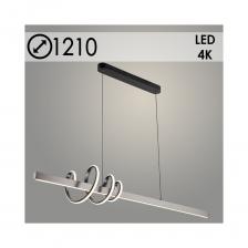 Люстра РОСТОК FS239/1/1200 T GY серый 44W LED 4000K d1210 h1500, BSD23 988366745