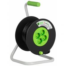 KAT-3x1-20m Удлинитель силовой ЭРА GREEN LINE KAT-3x1-20m Greenline на катушке пластик 4 розетки с заземлением 20м ПВС 3x1мм2, цена за 1 шт