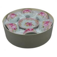 Чайный сервиз LAVENIR фарфор, 12 предметов, в подарочной коробке (DNY12-F08Р)