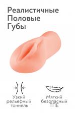 Реалистичный мастурбатор-вагина из ТПЕ 3301-01
