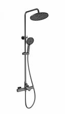 Душевая стойка Wonzon & Woghand Solid WW-C3011-A-BGG темный графит