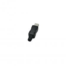 5-контактный разъем Mini USB «папа» DIY Mini USB Jack USB 2.0 Jack Разъем кабеля для передачи данных 4 в 1 Сборный провод с пластиковой крышкой