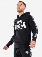 Толстовка с капюшоном мужская LONSDALE SCOUSBURGH, Черный