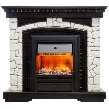 Каминокомплект Dimplex Glasgow с очагом Brookline Black (венге) 1164909837