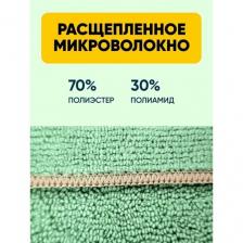 Салфетка для уборки Universal / Тряпка для пыли 30х30 (зеленый чай)