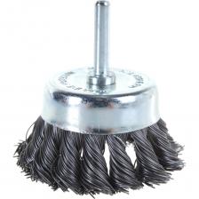 Стальная витая чашеобразная кордщетка для дрели Rockforce RF-BCR125(29066)