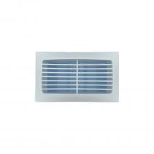 Решетка вентиляционная приточно-вытяжная с фланцем 60x204 мм ВИЕНТО 620РСФ