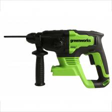 Перфоратор аккумуляторный бесщеточный Greenworks GD24SDS2K4, 2 Дж, 24V, c 1хАКБ 4 Ач и ЗУ, в сумке