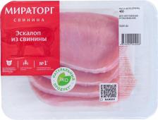 Эскалоп свиной охлажденный Мираторг 400гс доставкой!