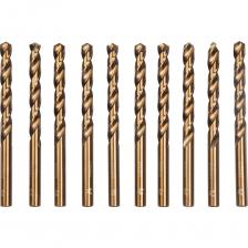 Сверло по металлу Р6М5К5/М35 WOLFSTAR изготовлено из быстрорежущей стали с примесями кобальта (5%), молибдена (5%), вольфрама (6%). Кобальтовое сверло по металлу обладает отличными физическими и механическими свойствами: стойкость к высоким температурам, при сверлении не требуется дополнительное охлаждение, в два раза больше скорость сверления по сравнению с другими сверлами, имеет высокую степень вязкости, повышенная износостойкость, хорошо держит заточку. По инструменту бренда WOLFSTAR был проведен анализ на химический состав в лаборатории ООО «ЦСКМ» при одном из самых престижных узкопрофильных ВУЗов России: НИТУ «МИСиС», результаты которого подтверждают, что инструмент соответствует по химическому составу требованиям ГОСТ-а. Результаты химического анализа можно посмотреть в карточке товара. Внимание, изображение товара может отличаться от реального! Верные параметры указаны в технических характеристиках товара.