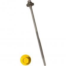 Самосверлящий винт Саморез для сэндвич-панелей HARDWEX ТМ HWX16-P20-6.3/5.5x140 мм, св.№6, RUSPERT, RAL 1018, 100 шт. 5190002408180