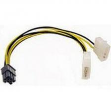 Переходник питания Gembird для VGA (PCI ex), 6pin/4pin (CC-PSU-6)
