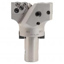 Корпусное сверло с направляющей YLMD-090095-C28 ACCKee.Модульное сверло с центрирующей вставкой и сменными пластинами позволяет обрабатывать большие диаметры и глубокие отверстия без предварительного засверливания и центровки.