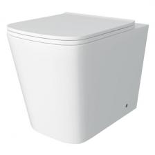 Унитаз Helmi HD, приставной, безободковый, сиденье микролифт (T40108)