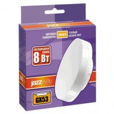 Светодиодная лампа GX53 Лампы светодиодные / PLED-GX53 8w 3000K 640Lm 230/50 Jazzway (2855374), цена за 1 шт.