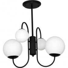 Потрясающая Люстра из Коллекции " Тефия " отлично подойдет для установки в комнате, оформленной в современном стиле. Рекомендуемая площадь освещения - 15 м2. Источник света - лампы накаливания мощностью до 40 Вт, а также светодиодные лампы или энергосберегающие лампы. В светильнике используются лампы с цоколем Е14 в большом шаре и G9 в малом шаре . Плафоны выполнены из опалового стекла ручной работы - это позволяет получить мягкий и рассеяный свет . Узел крепления люстры - на планку позволяет легко монтировать его на любой тип потолка. Светильник дает максимум света и оптимально вписывается в интерьер и создает уют в помещении, будь то гостиная или спальня.