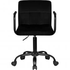 Офисное кресло для персонала DOBRIN TERRY BLACK цвет сиденья черный велюр MJ9-101, цвет основания черный  LM-9400_B-M_V-MJ9-101 предназначено для офиса или домашнего кабинета. Эргономичная форма обеспечивает удобное сидение. Просто в уходе, что экономит время и силы. Благодаря высокой прочности прослужит долго.