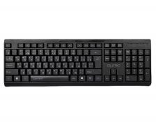 Клавиатура Qumo office Element К65, проводная, 104 клавиши Black