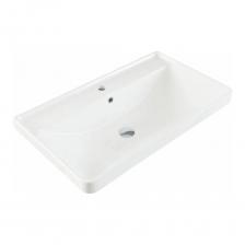 Накладная керамическая раковина Aquanet Ирис 810х480х210 мм 00301805