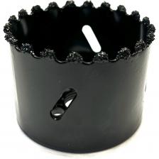 Коронка твердосплавная с карбидным напылением подходит для сверления отверстий в настенной плитке, мягкой плитке, чугунной трубе, стекле, гипсокартоне.Данная коронка может применяться на различных этапах строительства, при электромонтажных и сантехнических работах, а также при укладке плитки. Карбидное напыление позволяет достичь твердости почти как у алмазов. Коронка долго остается острой и отличается высокой износостойкостью. Зубья не застревают в материале и не ломаются.Крепление коронки к инструменту возможно с помощью адаптеров с центрирующим сверлом: арт. 5504 (5/8''), арт. 5505 (7/16''), арт. 5508 (SDS), арт. 5509 (3/8'').Материал коронки: высоколегированная инструментальная сталь.Глубина сверления: около 40 мм.Внимание, изображение товара может отличаться от реального!