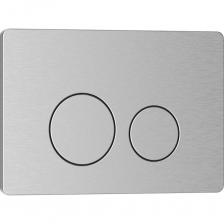 Механическая кнопка смыва для инсталляций Iberica Blanca представляет собой идеальное сочетание элегантного дизайна и высокой функциональности для вашей ванной комнаты.Панель имеет ширину 24,6 см и высоту 16,5 см, а так же выступ который не превышает 5мм от стены, она идеально впишется в ваш интерьер. Кнопка изготовлена из нержавеющей стали цвета хром матовый, что придает ей изысканный вид. Полированная поверхность не только создает приятное тактильное ощущение, но и предотвращает появление отпечатков пальцев, сохраняя безупречный вид кнопки на протяжении долгого времени. Панель состоит из двух клавиш, что позволяет интуитивно управлять смывом. Она имеет два режима слива – эко (3-4.5 литра) и полный (6-9 литров), позволяя выбирать наиболее эффективный и экономичный вариант использования воды. В комплекте с кнопкой идут держатели (2шт.) и толкатели (2 шт.). "Кнопка для инсталляции" от Iberica Blanca - это не просто функциональное устройство, это символ дизайна и качества, которое превратит вашу ванную комнату в оазис комфорта и стиля.