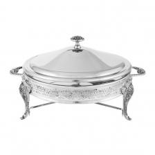 Блюдо с подогревом круглое Regent Silverware Британи 35x29x20см