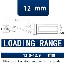 Сверло твердосплавное JCD 3D/5D/8D/10D