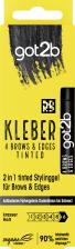 Гель для бровей got2b 2in1 Stylinggel Brows & Edges Tinted Dunkelbraun bis Schwarz