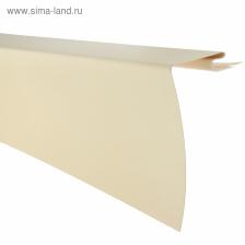 Профиль околооконный для сайдинга DOCKE, 3660 мм, цвет банан