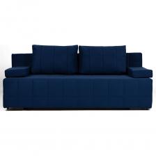 Раскладной и удобный диван в современном синем цвете идеально подойдет в любой интерьер вашей квартиры. Декоративные приспинные подушки позволят удобно разместиться и получить качественный отдых и расслабление после трудового дня. Преимущества модели: - Деревянный каркас выгодно отличается прочностью, надежностью и качеством, а также он экологичен, безопасен и не вызывает аллергии. - Простой механизм раскладывания - еврокнижка. - Полноценное спальное место 195130. Максимальная нагрузка 180 кг. Размеры (ДхВхГ) 195х77х73 см. Удобное спальное место (ШхД) 195х130 см. Вместительный ящик для белья 19154*25 см. Наполнитель - высокоэластичный ППУ. После деформации быстро восстанавливает первоначальную форму. Не скрипит. В комплект входят декоративные подушки с качественным и бюджетным наполнителем - крошка ППУ. Универсальность нашего дивана-кровати заключается в том, что он может быть использован в разных комнатах и ситуациях. Например, в гостиной он станет удобным диваном для отдыха, а в спальне превратится в комфортную двуспальную кровать. Данный диван имеет механизм трансформации - еврокнижка. Материал обивки - велюр. Особенностью нашего дивана является его складная конструкция, которая позволяет легко трансформировать его из дивана в кровать и обратно. Также в диване предусмотрен ящик для хранения постельного белья и других вещей, что поможет сохранить порядок в доме. Наша мебель изготовлена из качественных материалов и обладает высокой прочностью. Артикул товара: 77400053.