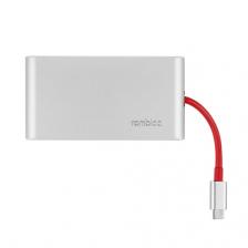 USB-хаб Rombica Type-C Hermes, красный TC-00253