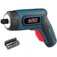 Отвёртка аккумуляторная Alteco CSD 4V 67506, угловая