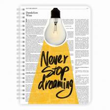 Блокнот REMARKLEE Планер ежедневник "Never 2.0" Creative А5